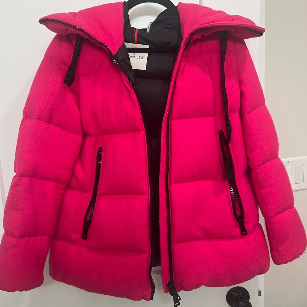 Moncler Virgin Wool Down Puffer Jacketet